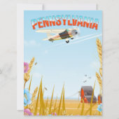 Pennsylvania Rural Reisposter Magnet (Achterkant)