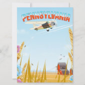 Pennsylvania Rural Reisposter Magnet (Voorkant)