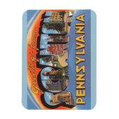 Pennsylvania, Scranton Magnet Magneet (Verticaal)