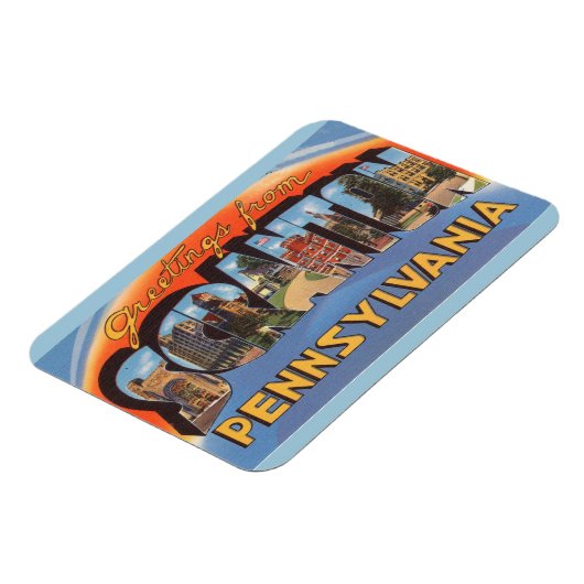 Pennsylvania, Scranton Magnet Magneet (Linkerzijde)