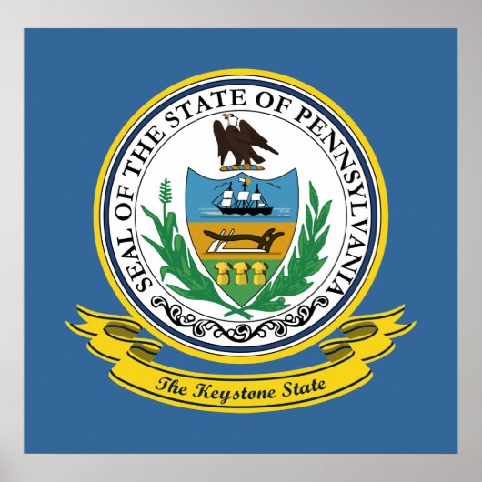Pennsylvania Seal Poster (Voorkant)