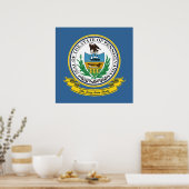 Pennsylvania Seal Poster (Keuken)