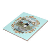 Pennsylvania Shells Lighthouse Tegel Tegeltje (Zijkant)