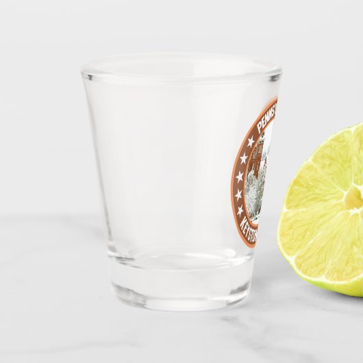 Pennsylvania Shot Glas (Links)
