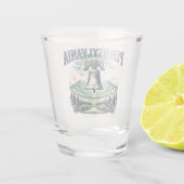 Pennsylvania Shot Glas (Achterkant)