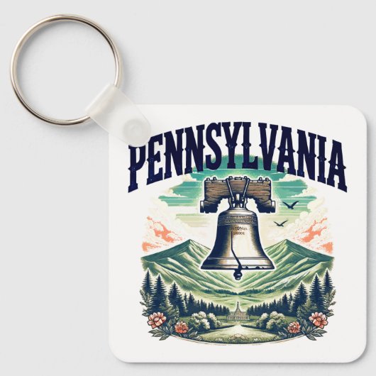 Pennsylvania Sleutelhanger (Voorkant)