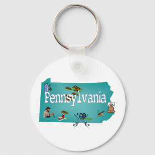 Pennsylvania Sleutelhanger