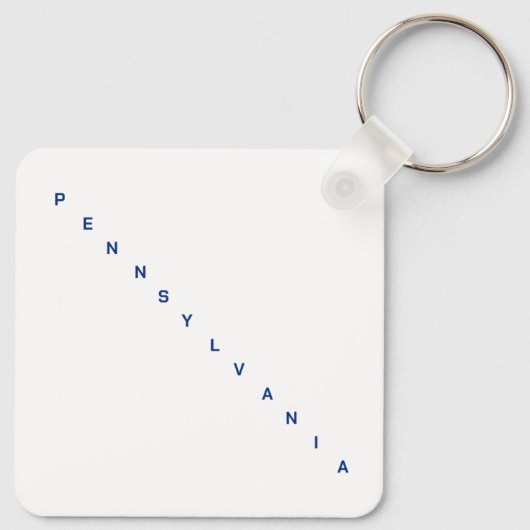 Pennsylvania Sleutelhanger (Achterkant)
