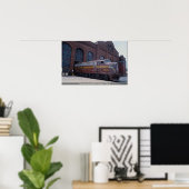 Pennsylvania spoorweg EMD E-8 gerestaureerd in 198 Poster (Thuiskantoor)