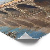 Pennsylvania Spoorweg op de Rockville Bridge Post Poster (Hoek)