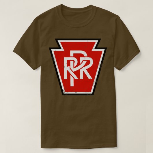 Pennsylvania spoorweg t-shirt (Design voorkant)