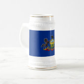 Pennsylvania Staatsvlag Bierpul (Voorkant links)