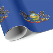 Pennsylvania Staatsvlag Cadeaupapier (Rol Hoek)