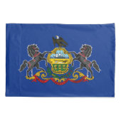 Pennsylvania Staatsvlag Kussensloop (Achterkant)