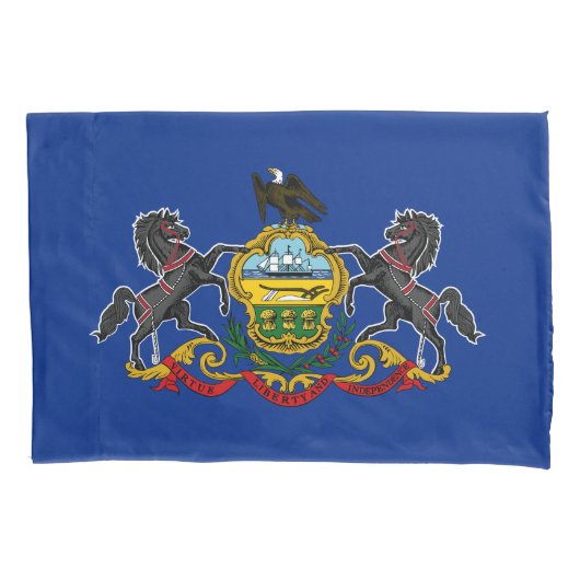Pennsylvania Staatsvlag Kussensloop (Voorkant)