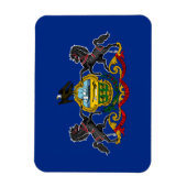 Pennsylvania Staatsvlag Magneet (Verticaal)