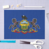 Pennsylvania Staatsvlag Tissuepapier (Craft)