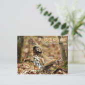 Pennsylvania State Bird: Ruffed Grouse Briefkaart (Staand voorkant)