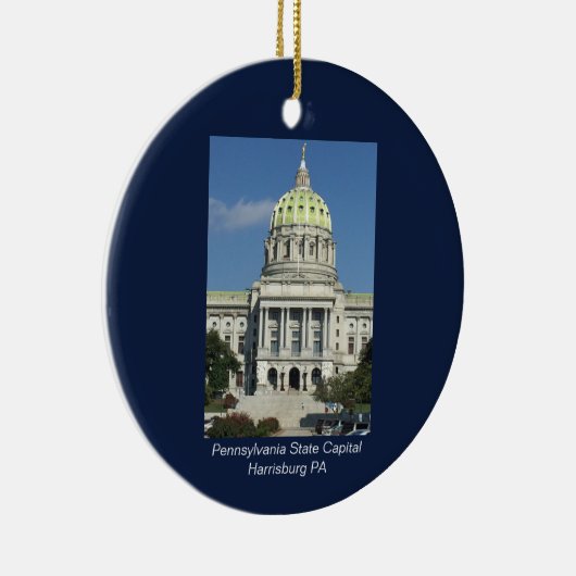 Pennsylvania State Capital Keramisch Ornament (Rechts)