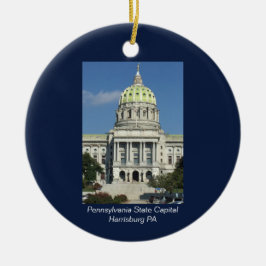 Pennsylvania State Capital Keramisch Ornament