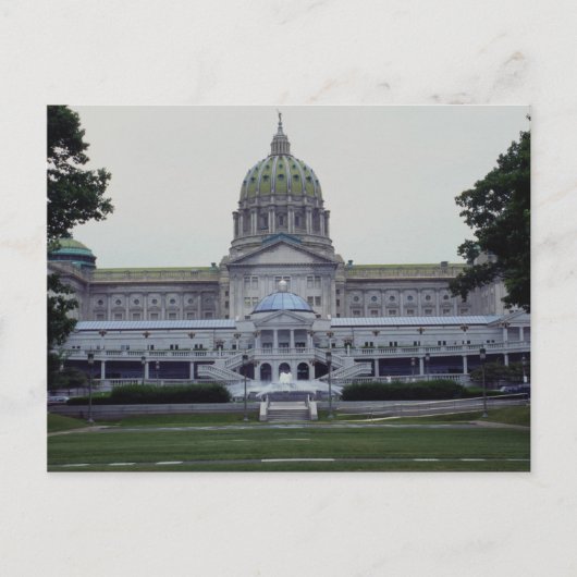 Pennsylvania State Capitol Building, Harrisburg, P Briefkaart (Voorkant)