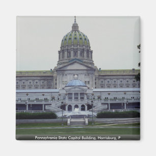 Pennsylvania State Capitol Building, Harrisburg, P Magneet
