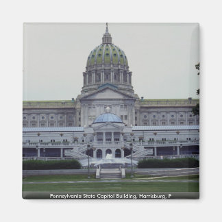 Pennsylvania State Capitol Building, Harrisburg, P Magneet