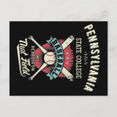 Pennsylvania State College Baseball Briefkaart (Voorkant)