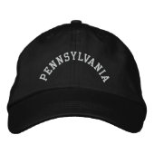 Pennsylvania State Embroized Geborduurde Pet (Voorkant)