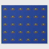 Pennsylvania State Flag Design Cadeaupapier (Vlak)