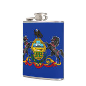 Pennsylvania State Flag Design Heupfles (Links)