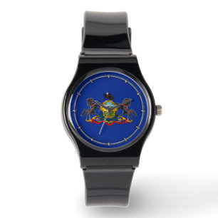 Pennsylvania State Flag Design Horloge