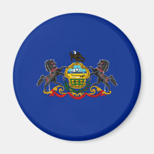 Pennsylvania State Flag Design Magneet