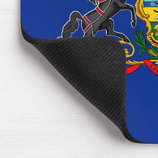 Pennsylvania State Flag Design Muismat (Hoek)
