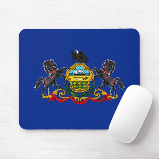 Pennsylvania State Flag Design Muismat (Met muis)