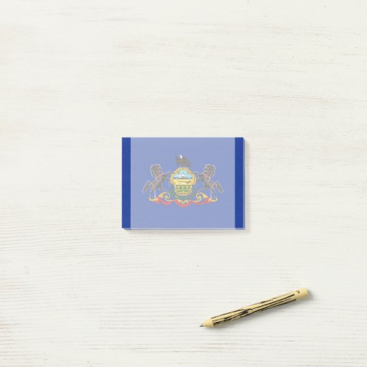 Pennsylvania State Flag Design Post-it® Notes (Op bureau)