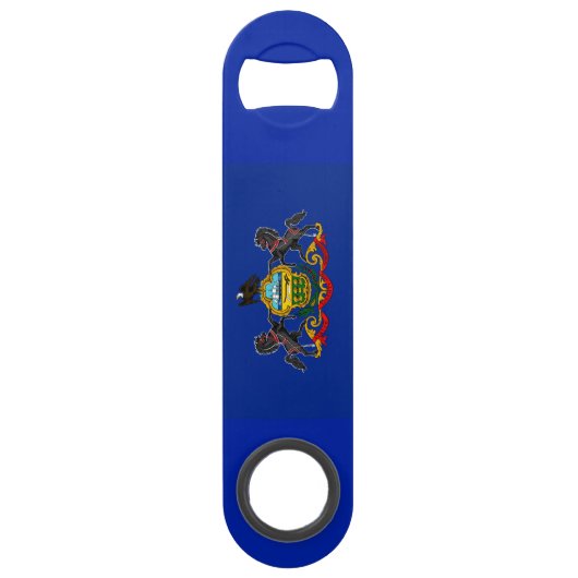 Pennsylvania State Flag Design Speed Flessenopener (Voorkant)