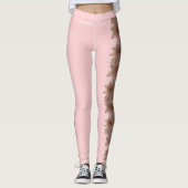 Pennsylvania State Flower Mountain Laurel Leggings (Voorkant)