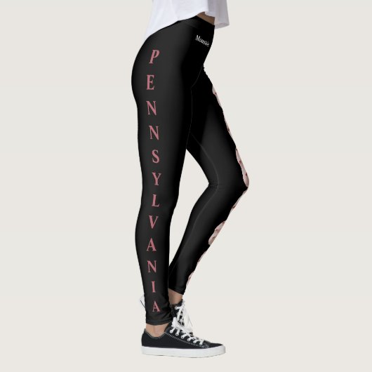 Pennsylvania State Flower Mountain Laurel Leggings (Rechts)
