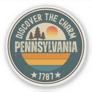 Pennsylvania State - Keystone State Cadeau Sticker