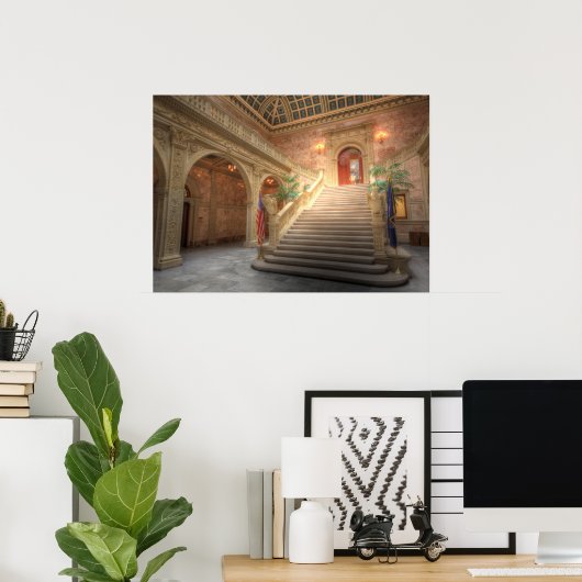 Pennsylvania State Matthew J. Ryan Building Poster (Thuiskantoor)