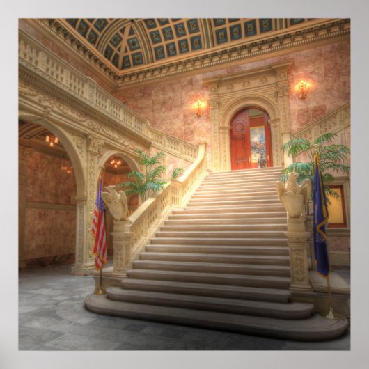 Pennsylvania State Matthew J. Ryan Building Poster (Voorkant)