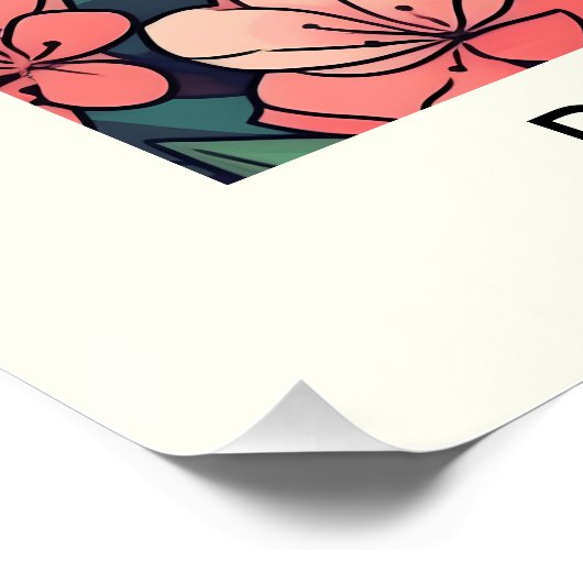 Pennsylvania State Mountain Laurel Bloemmarkt Perfect Poster (Hoek)