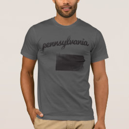 Pennsylvania State on Gray T-shirt