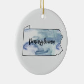 Pennsylvania State Painting Illustration Ornament (Rechts)