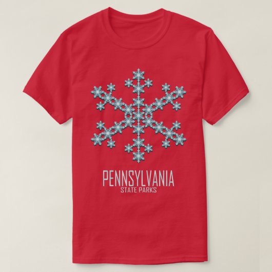 Pennsylvania State Parks 2 T-shirt (Design voorkant)