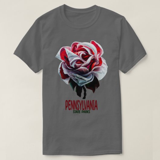 Pennsylvania State Parks 3 T-shirt (Design voorkant)
