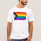 Pennsylvania State Pride LGBTQ Progress Pride T-shirt (Voorkant)