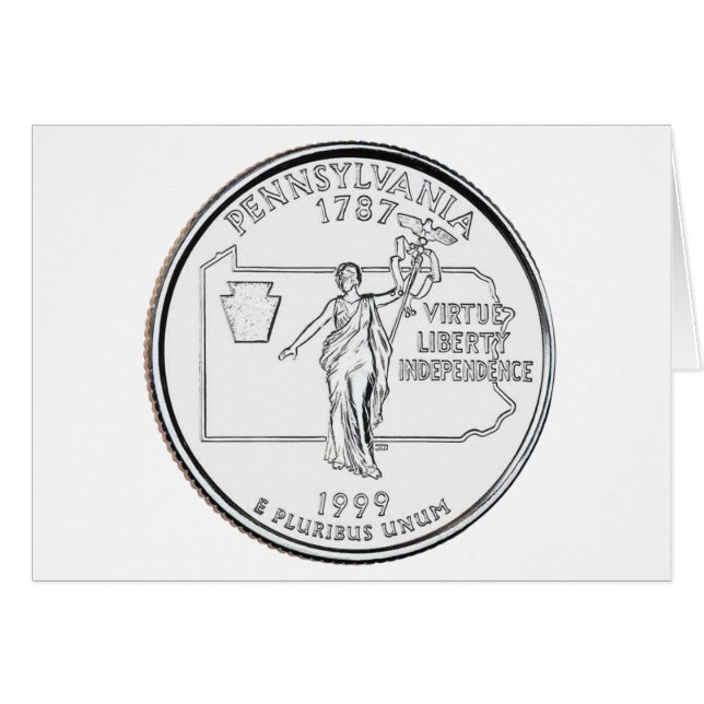 Pennsylvania State Quarter (Voorkant Horizontaal)