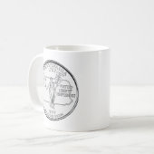 Pennsylvania State Quarter Koffiemok (Voorkant links)